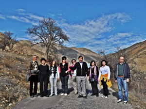 Gümüşhane'de doğa yürüyüşü düzenlendi