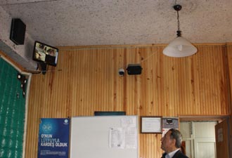 Giresun'da camiye kamera sistemi !