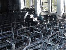 Okul yakan PKK'lılar yakalandı