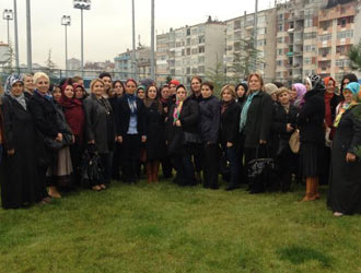 Trabzon'da AK kadınlar ormanı