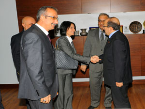 Mühendisler'den Gümrükçüoğlu'na ziyaret