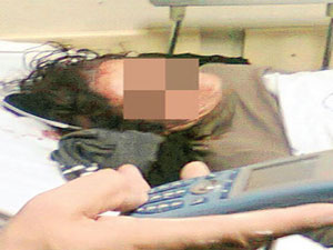 Kadın terörist son anda engellendi