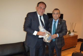 Balaban TFF başkanıyla görüştü