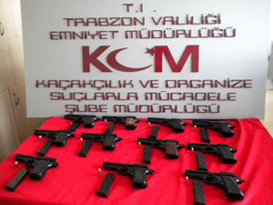 Trabzon'da kaçakçılık raporu