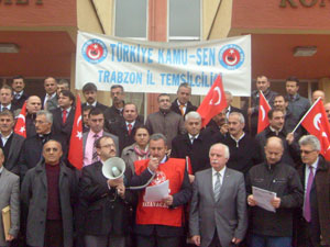 Kamu Sen üyeleri zam istedi