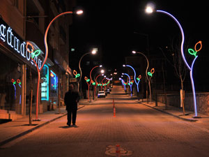 Gümüşhane'de aydınlatma çalışmaları