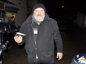 Çalıntı ihbarında bulundu