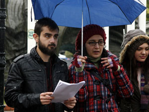 KTÜ'de öğrencilerden basın açıklaması