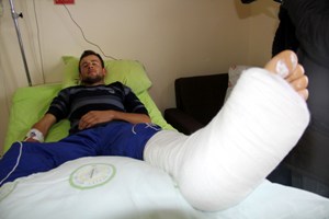 Gürcistan depreminin tek yaralısı Rizeli