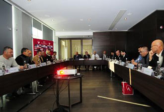 Avcı ve Kafkas altyapı direktörleri ile buluştu