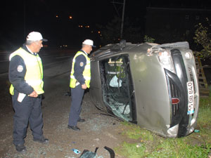 Samsun'da trafik kazası !