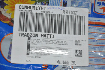 Trabzon bu kargolara dikkat
