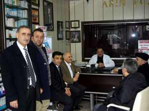 Altunbaş ziyaretlere devam ediyor