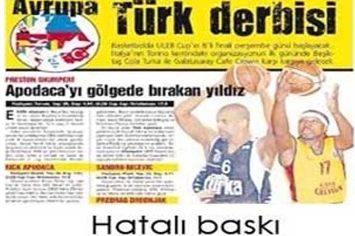 Vahim bir hata ve özür