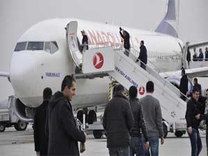 Askerler artık "Uçarak" gidiyor