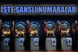 Yılbaşı çekilişi tam liste