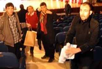 Büyük ikramiye çekilişinde  kavga