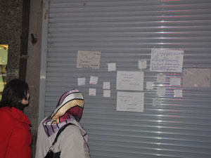 Hastalanan büfeciye ilgi büyük