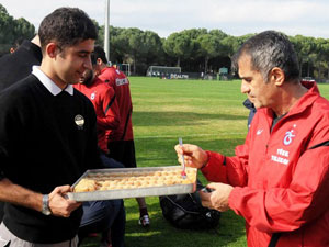 Trabzonspor'a tatlı ikrami