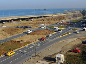 Ayasofya Kavşağı'nda çalışmalar son sürat