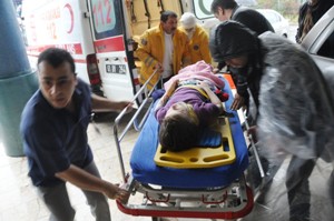 Trabzon'da acil servis önünde ölüyorlardı