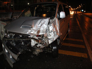 Pazar'da trafik kazası yaralılar var !