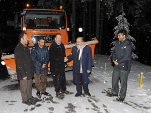Trabzon Belediyesi 24 saat çalışıyor