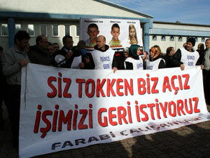 KTÜ Farabi'de eylemler sürüyor !