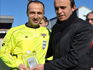Trabzonlu hakeme ödül