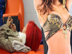 Oryantal sevgilisini alnından vurdu...