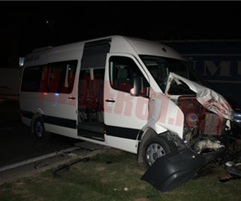 Yomra’da korkutan kaza!