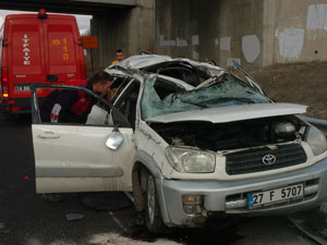 Trafik kazası can aldı !