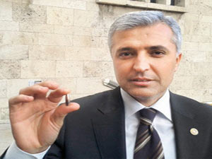 AK Parti'li vekile Suriye'den mermi!