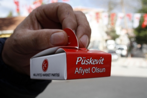 Bahçeli"den püskevitli seçim startı