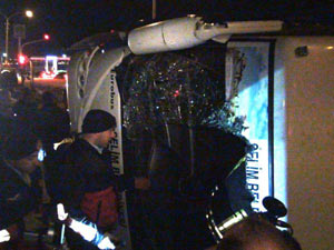 Allah korudu: 33 yaralı