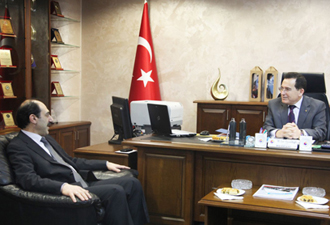 Kurt'tan TTSO başkanına ziyaret