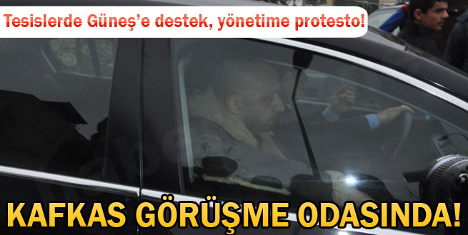 Tolunay görüşme odasında!