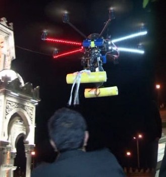 İnsansız hava aracıyla evlenme teklifi