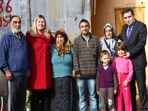 İhtiyaç sahibi aileye sahip çıkıldı