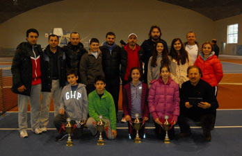 Trabzon Tenis Akademisi ter döktü