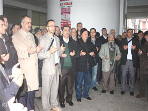 Umre yolcuları kutsal topraklara uğurlandı