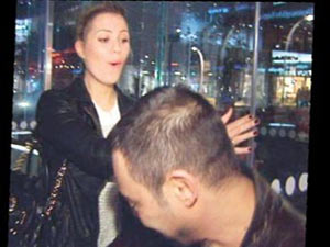 Ünlü sanatçı nazara geldi