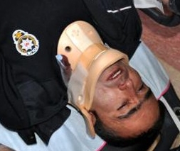 Ceza yazmak isteyen polise levyeli saldırı!