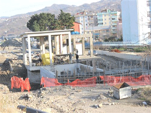 Görele'de deniz deşarj çalışmaları sürüyor