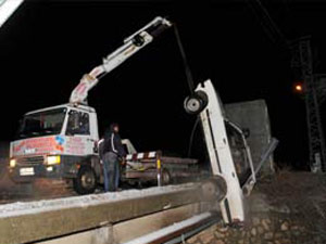 Cenaze konvoyunda kaza !