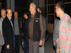 Gümrükçüoğlu esnafın sorunlarını dinledi