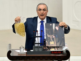 CHP'den Meclis'te inekli protesto!