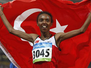 Milli atlet Elvan 13. oldu !