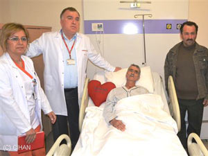 Ordu'da kalbe aynı anda beş ameliyat yapıldı