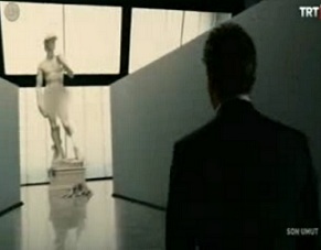 TRT'den Hz.Davut heykeline sansür